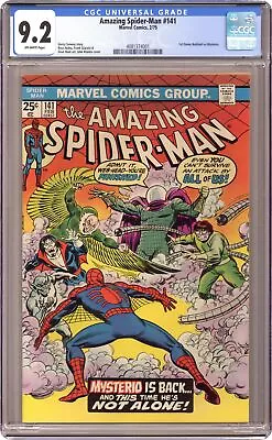 Buy Amazing Spider-Man #141 CGC 9.2 1975 4081374001 • 112.60£