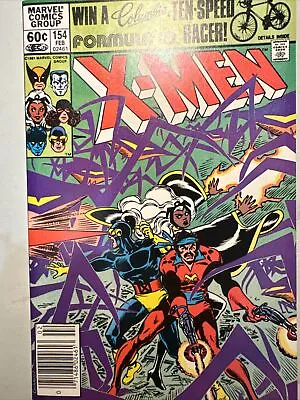 Buy Uncanny X-Men #154 1st Appearance Of Sidrian Hunters 1982 Marvel Comics 9.0+ NM • 11.86£