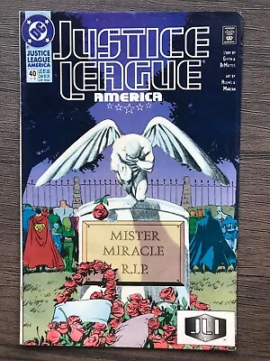 Buy DC COMICS.JUSTICE LEAGUE AMERICA # 40  VFN- (1990)  GIFFEN. De MATTEIS.  • 0.85£