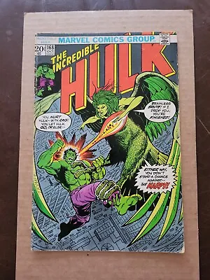 Buy Incredible Hulk #168 1st Appearance Of The Harpy Betty Ross 🔑 MCU Marvel 1973 • 27.66£