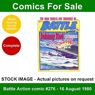 Buy Battle Action Comic #276 - 16 August 1980 - VG/VG+ • 2.99£