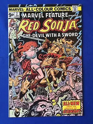 Buy Marvel Feature #2 VFN+ (8.5) MARVEL ( Vol 2 1975) Red Sonja (3) • 15£