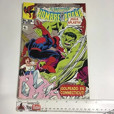Buy 1991 Spanish Comics El Asombroso Hombre Arana #506 Hulk Novedades Mexico • 3.97£
