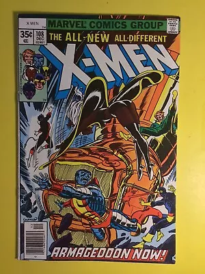 Buy X-Men #108 1st John Byrne Art On X-Men Which Runs Thru #143 Marvel 1977. • 48.03£
