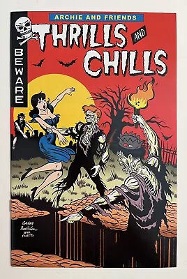 Buy Archie Thrills And Chills #1 Red Variant Frazetta 1954 BEWARE Homage - Galvan • 23.87£
