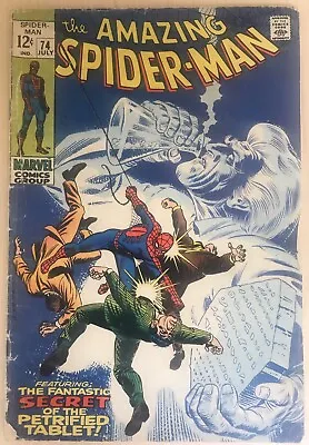 Buy The Amazing Spider-Man #74 Jul 69 “If This Be Bedlam!” Lower Grade Complete • 22.49£