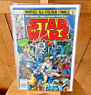 Buy Star Wars #2, 1977, Marvel , 1st Obi-Wan Kenobi, Han Solo, 1st Print Key Issue • 30£