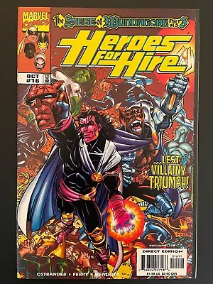 Buy Heroes For Hire 16 High Grade Marvel Comic Book D24-114 • 8.03£