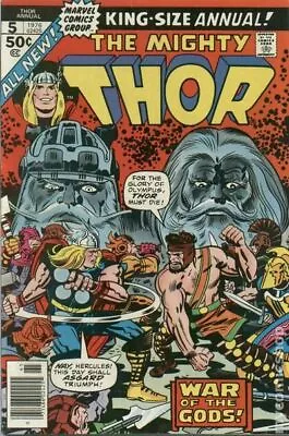 Buy Thor Journey Into Mystery #5 VG+ 4.5 1976 Stock Image • 12.79£