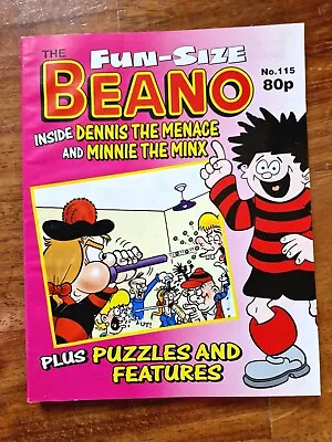 Buy BEANO Fun-size #115 - Dennis The Menace & Minnie The Minx - NEW Condition • 6£