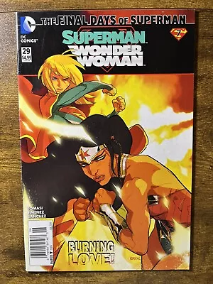 Buy Superman / Wonder Woman 29 Extremely Rare Newsstand Variant Dc Comics 2016 • 19.97£