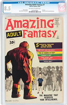 Buy Amazing Adult Fantasy #7 Cgc 8.5 Oww 1st Issue Stan Lee Story Cgc  #1291461001 • 1,159.30£