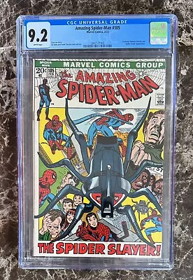 Buy Amazing Spider-man #105, NM- , CGC 9.2 , White Pages • 158£
