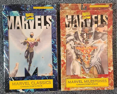 Buy Marvel Classics Marvel Milestones Collector's Packs 1994 Alex Ross Sealed - New • 30.04£