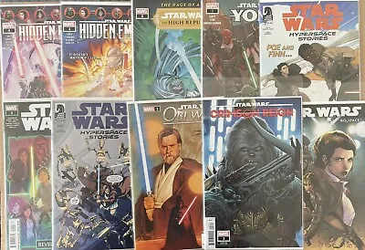 Buy Marvel Star Wars Bundle Various Job Lot 10 Canon Comics • 25£