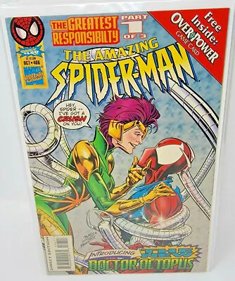 Buy Amazing Spider-man #406 Lady Octopus 1st Full Appearance *1995* 8.5 • 11.82£