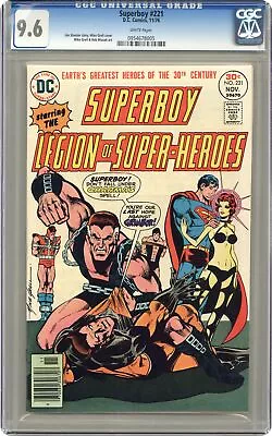 Buy Superboy #221 CGC 9.6 1976 0954678005 • 83.95£