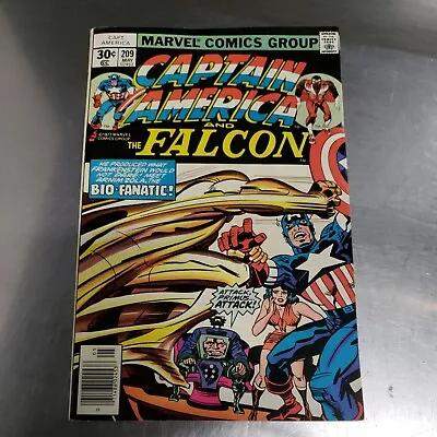 Buy Captain America 209 1st Appearance Armin Zola, Doughboy & Primus Vol 1 1977  • 5.55£