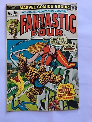 Buy Fantastic Four #133_april 1973_fine/very Fine_ The Power Of Thundra _bronze Age! • 5.50£