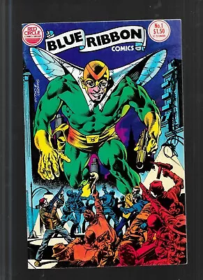Buy Blue Ribbon Comics 1 1983 Red Circle Signed Rudy Nebres Pittsburgh Comic Con FLY • 7.94£