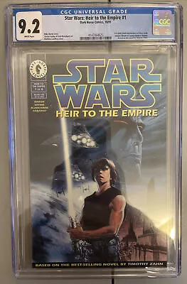 Buy Star Wars: Heir To The Empire #1 CGC 9.2 WP 1st App. Grand Admiral Thrawn 1995 • 107.54£