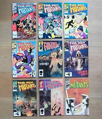 Buy THE NEW MUTANTS (vol.1) Issues #4,8,9,14,20-23,26 - Marvel 1982 - FN- To VF+ • 29.99£
