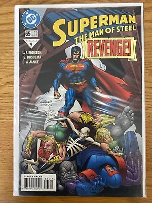 Buy Superman: The Man Of Steel #65 March 1997 Simonson / Buscema DC Comics • 3.99£