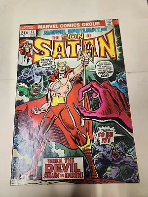 Buy Marvel Spotlight #13 VF+ Origin/Early Son Of Satan 2nd/Origin Satana 1st Marduk • 16.79£