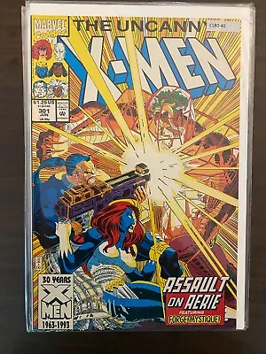 Buy The Uncanny X-Men 301 Higher Grade Marvel Comic Book CL80-40 • 7.99£