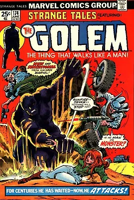 Buy Strange Tales #174 1974 Golem Origin John Buscema Marvel High Grade 120923 • 31.97£