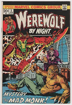 Buy US - Werewolf By Night 3 - 1973 - 7.0/7.5 - Marvel Comics - Mike Ploog, Horror • 34.53£