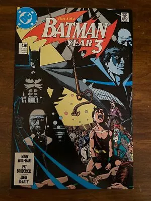 Buy BATMAN #436 (DC, 1940) VF Year Three, First Tim Drake • 8.04£