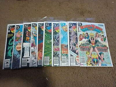 Buy Lot Of 10 Copper Age Wonder Woman Comics! Midgrade Or Higher.  Issues 1-8 10 11. • 18.96£