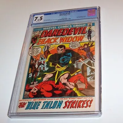 Buy Daredevil #92 - Marvel 1972 Bronze Age Issue - CGC VF- 7.5 - Talon Cover & Story • 59.30£