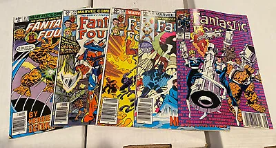 Buy Fantastic Four 217, 226, 233, 248, 343 Newstand Fine To VF 5 Books. • 11.92£