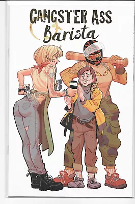 Buy Gangster Ass Barista #1 B Conor Hughes Foil Variant 1st P NM/NM+ Black Mask 2023 • 5.57£