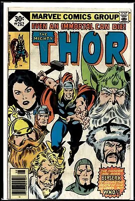 Buy 1977 Mighty Thor #262 Marvel Comic • 3.35£