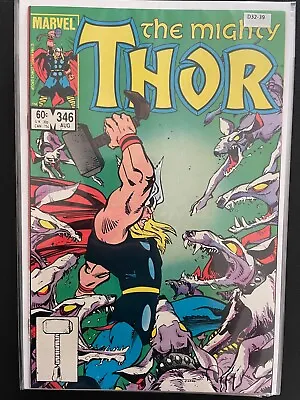 Buy Thor #346 1984 High Grade 9.2 Marvel Comic Book D32-39 • 7.94£