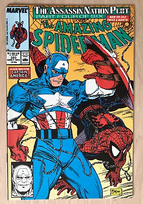 Buy Amazing Spider-Man #323 (Marvel 1989) Captain America, 1st App Solo, McFarlane • 8.03£