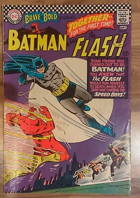 Buy Brave And The Bold 67 VF+ Batman Flash Silver Age Carmine Infanto! • 11.95£