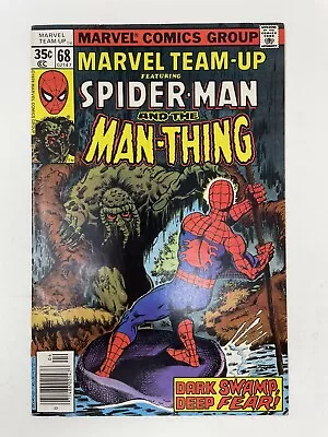 Buy Marvel Team-Up 68 Spider-Man And The Man-Thing (1978) Marvel Comics MCU Disney+ • 31.62£