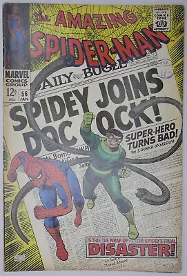 Buy Amazing Spider-Man #56 Marvel Comics (1967) • 84.95£