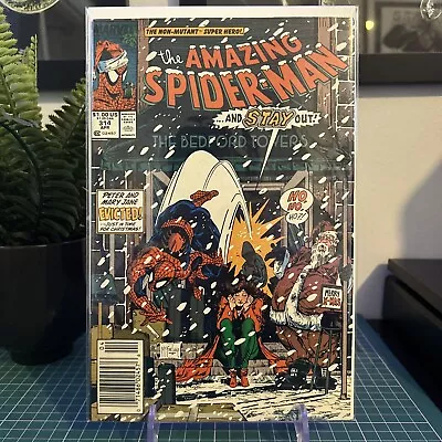 Buy Amazing Spider-Man #314 NEWSSTAND (1989) McFarlane Christmas Santa • 14.99£