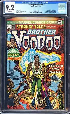 Buy Strange Tales #169 CGC 9.2 (1973) 1st Appearance Of Brother Voodoo! L@@K! • 919.44£