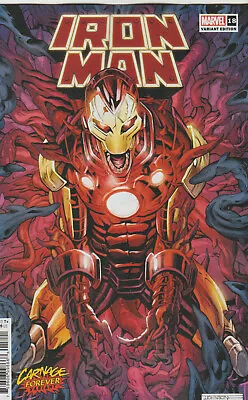 Buy Marvel Comics Iron Man #18 May 2022 Carnage Forever 1st Print Nm • 5.25£