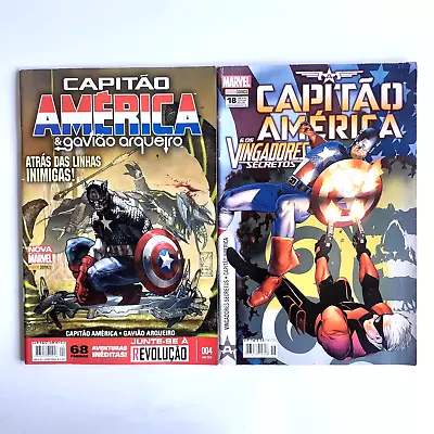 Buy Captain America Comics, Learn Portuguese Language, Avengers, Dec 2012/ Jan 2014 • 13£