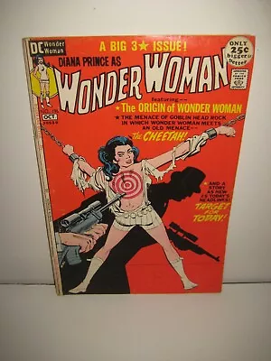 Buy Wonder Woman #196 - Origin Retold & Cheetah App. (DC, 1971) • 16.02£