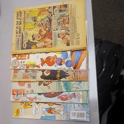 Buy Flintstones 40 & Pebbles 38 & Bamm Bamm 7 8 20 Archie 3 Bronze Age Comic Lot Set • 20.84£