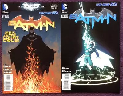 Buy Batman #11 A & #12 A. DC 2012. 2 X Issues. • 19.50£