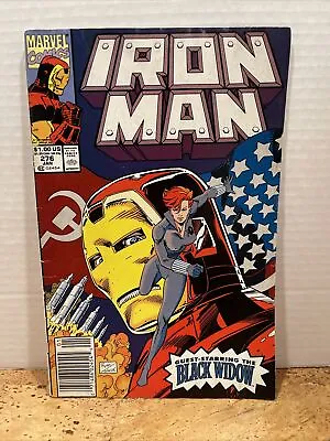 Buy Marvel Comics Ironman Vol 1 No 276 January 1992 Comic Book • 3.15£